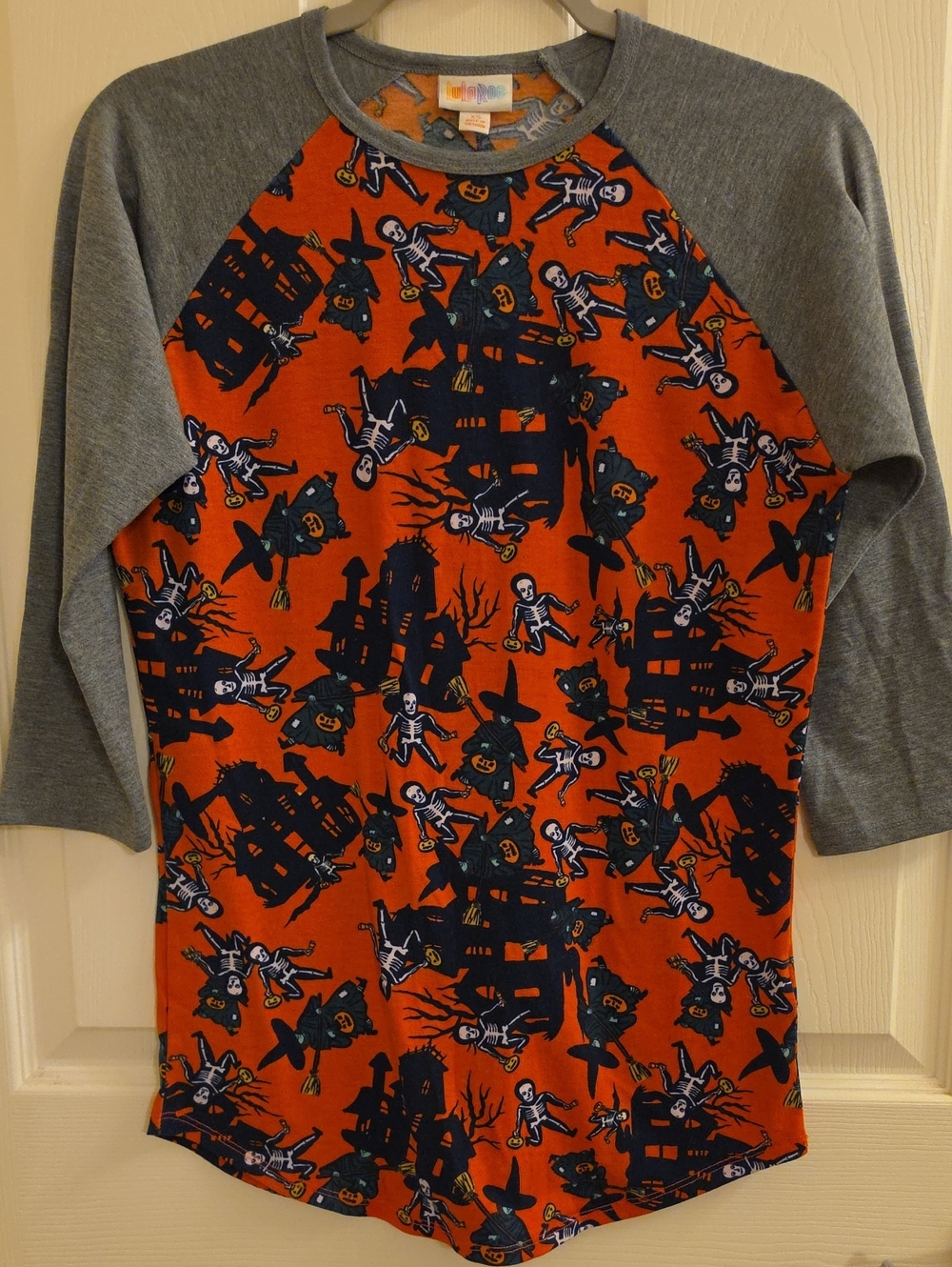 LulaRoe Halloween 3/4 Sleeve Shirt - Oversized